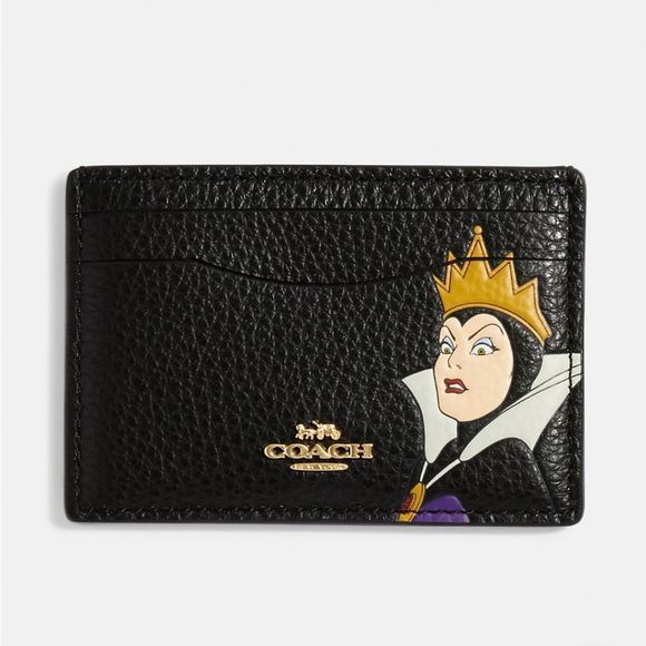 Coach Disney X Coach Card Case With Evil Queen Motif - Picture 6 of 6